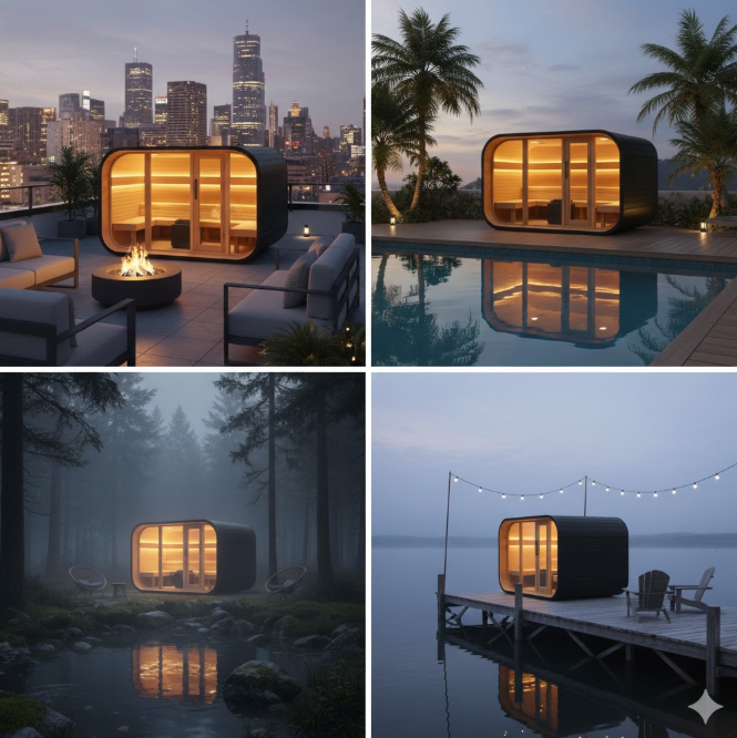Night-Time Sauna