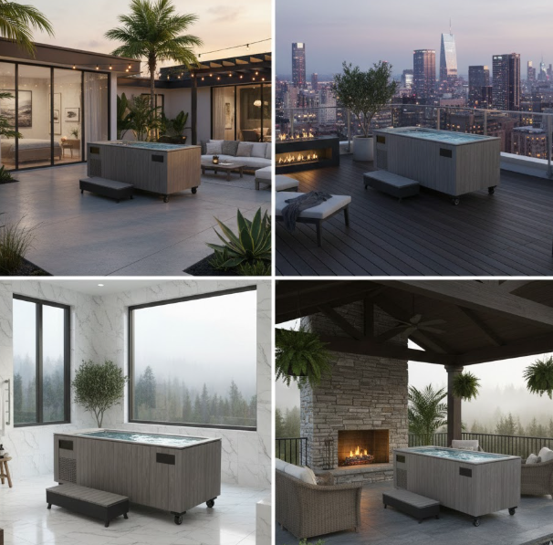 Night-Time Cold Plunge